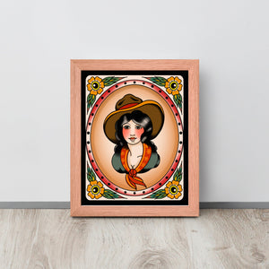 *SECONDS* 8x10" Cowgirl Print