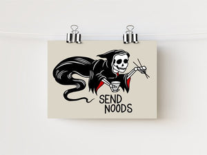 5x7" Send Noods Art Print