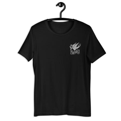 Embroidered Mother Shirt - Black