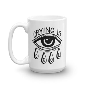 Crying is Cool Coffee Mug