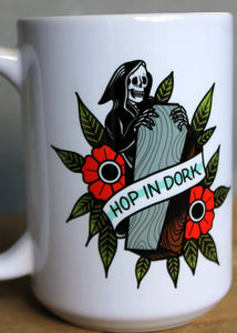 Hop in Dork Coffin Coffee Mug