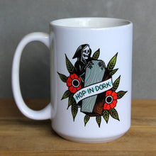 Load image into Gallery viewer, Hop in Dork Coffin Coffee Mug