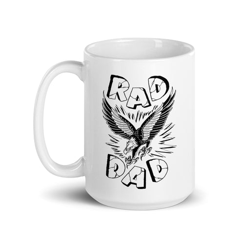 Rad Dad Eagle Coffee Mug